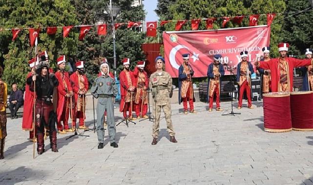 Cumhuriyetimizin 100. Yıl Etkinliklerinde Meydan Mehteran ve Umay Asenaların