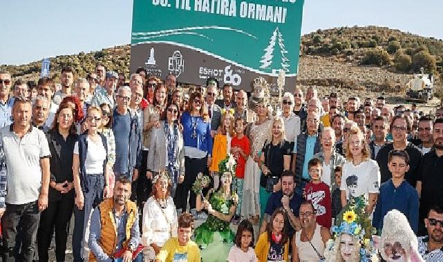 Cumhuriyetin 100’üncü yılında İzmir’e ESHOT Ormanı