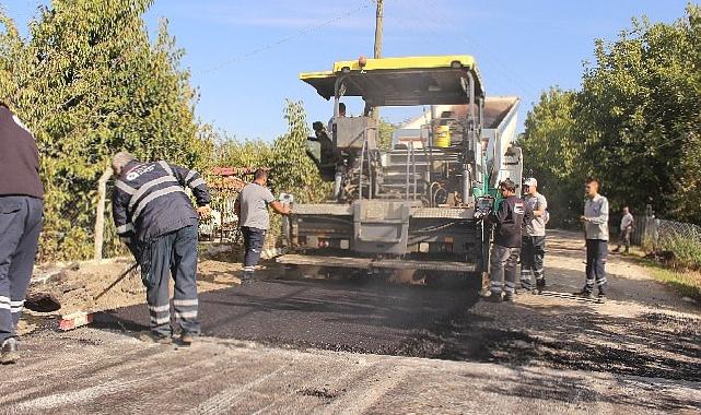 Elmalı Akçaeniş’te sıcak asfalt sevinci