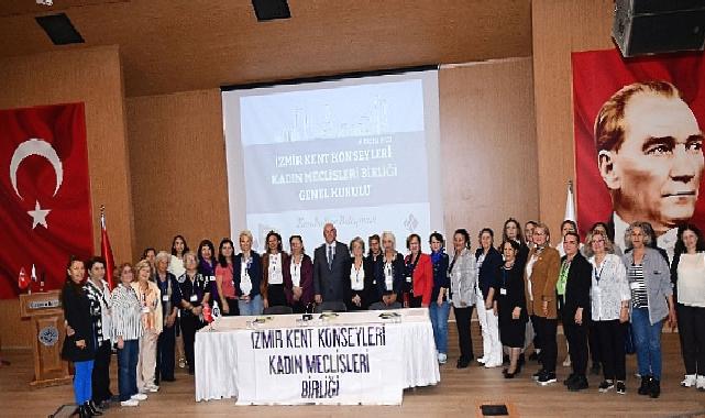 İzmir Kent Konseyleri Kadın Meclisleri Birliği Karabağlar’da Toplandı