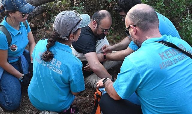 Kemer’de Gerçeği Aratmayan Tatbikat