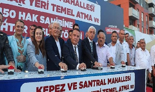 Kepez ve Santral Mahallesi’nde çifte mutluluk