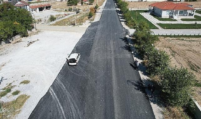 Konya Büyükşehir’den Çeltik’e Sıcak Asfalt Çalışması