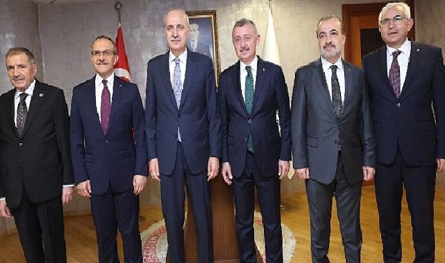 Kurtulmuş’tan Büyükşehir’e Ziyaret