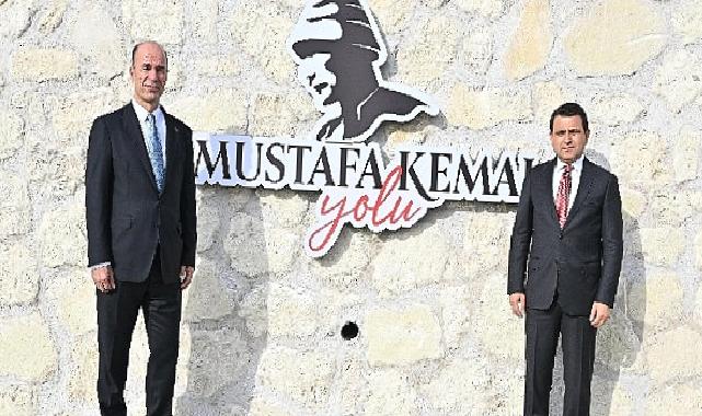 “Mustafa Kemal Yolu” filli boya’nın destekleri ile gelibolu’nun yeni rotası oldu