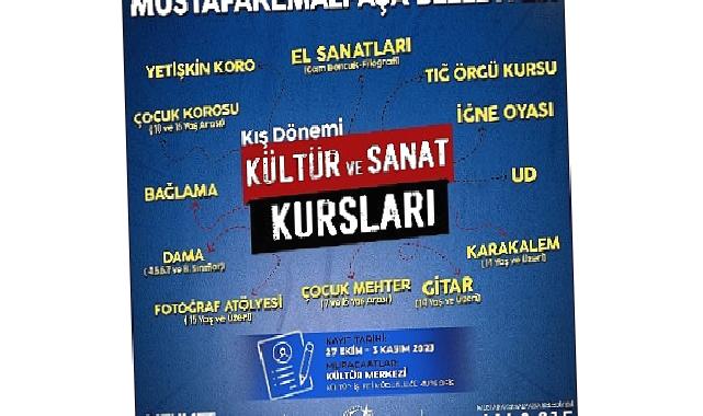 Mustafakemalpaşa’da kültür sanat kursları kış dönemi kayıtları başlıyor