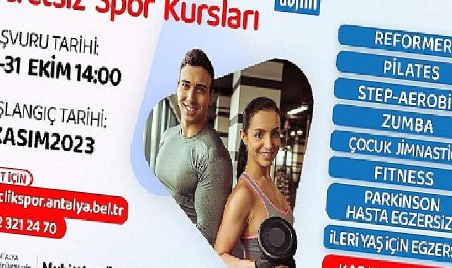 Sağlıklı yaşam için haydi ASFİM spor kurslarına kayıtlar başladı