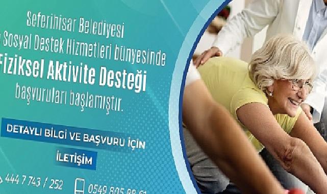 Seferihisar Belediyesi’nden Fiziksel Aktivite Desteği