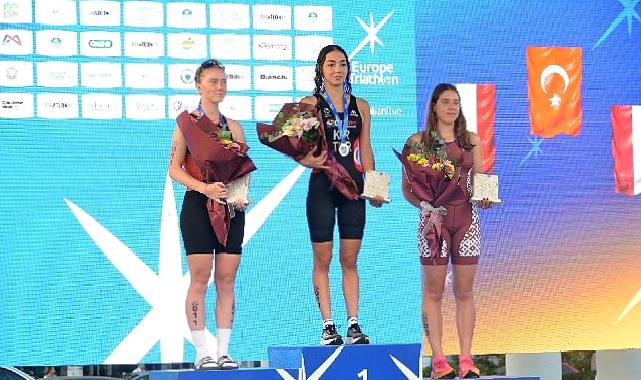 Yenişehir Avrupa Triatlon Kupası’nda milli triatlet Selinay Tuğçe Kır altın madalya kazandı