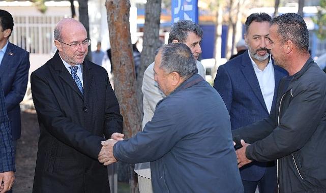 Başkan Pekyatırmacı anadolu teknik sanayi camii’nde vatandaşlarla buluştu