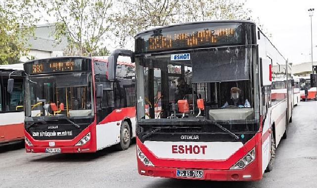 Bayraklı TOKİ bölgesine 4 hatta toplam 21 otobüs hizmet veriyor