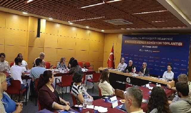 Büyükşehir Engelsiz Hizmet Komisyonu toplandı