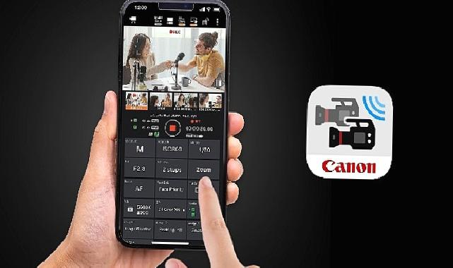 Canon yeni akıllı telefon uygulamasıyla XF605 ve Cinema EOS serisi yazılım güncellemesini kullanıma sunuyor