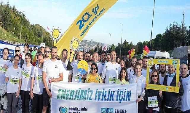 CK Enerji çalışanları İstanbul Maratonu’nda otizmli çocuklar için koştu