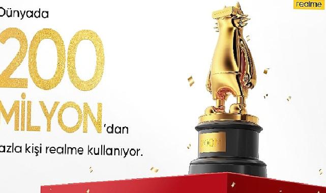 Dünyada 200 Milyondan Fazla Kişi realme Kullanıyor! realme, Dünya Çapındaki Kullanıcılarıyla Birlikte Büyüyerek, Küresel Pazarları Fethetmek için Pazar Trendlerine Meydan Okuyor