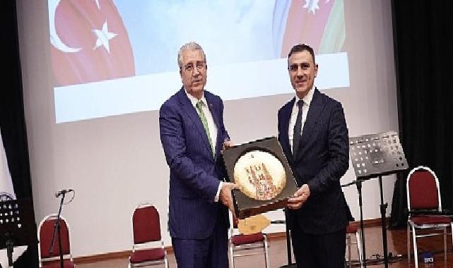 Ege’de “Türkiye Cumhuriyeti’nin 100 Yılı ve Azerbaycan’ın Ulusal Lideri Haydar Aliyev’in Doğumunun 100 Yılı” kutlandı