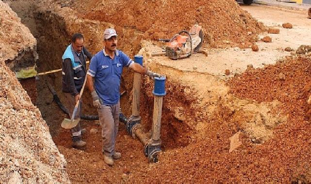 Elmalı’da 50 yıllık içme suyu hattı değiştiriliyor