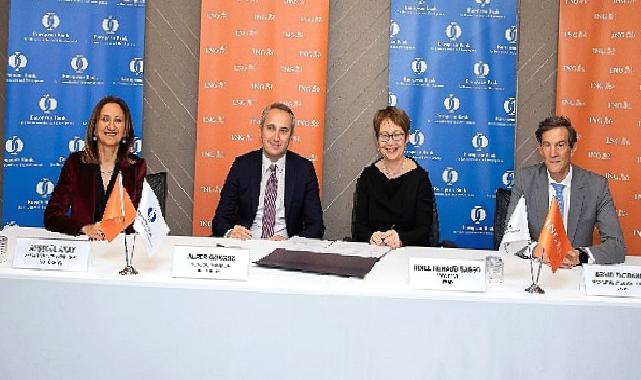 ING Türkiye ve ING Leasing’den EBRD ile 100 milyon euro ve 5 milyon ABD doları kredi anlaşması