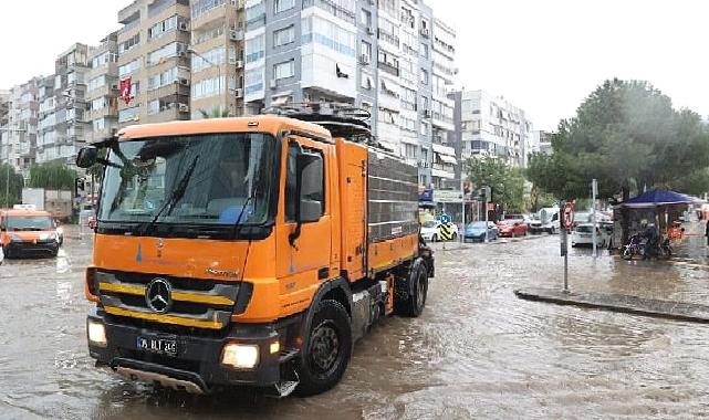 İzmir’de metrekareye 58,5 kilogram yağış düştü