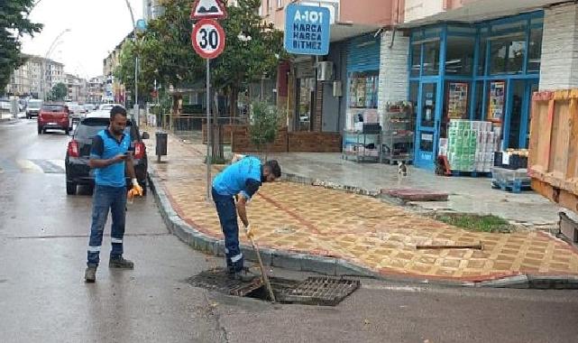 Kocaeli Büyükşehir, sağanak yağış öncesi teyakkuza geçti