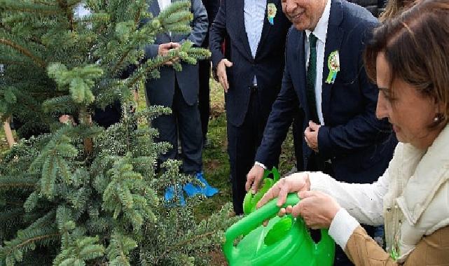 Kuzey marmara otoyolu cumhuriyete nefes için 2023 fidanı toprakla buluşturdu