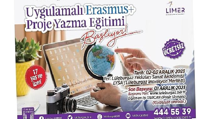 Uygulamalı Erasmus+ Proje Yazma Eğitimi başlıyor