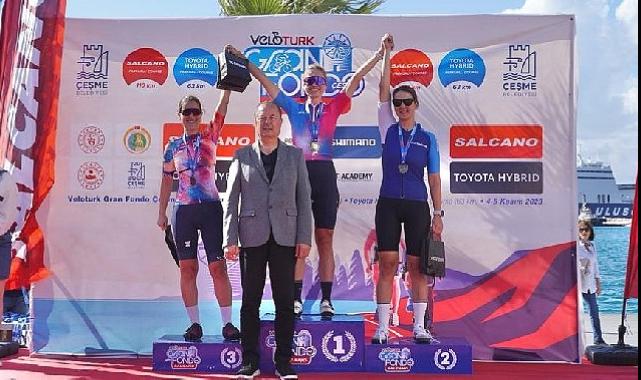 Veloturk gran fondo çeşme by salcano’da pedallar çocuklar için döndü