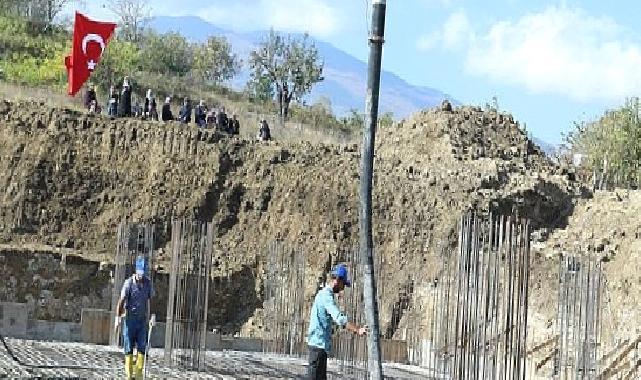 Yeniceköy Hz. Ali Camisinin Temeli Törenle Atıldı