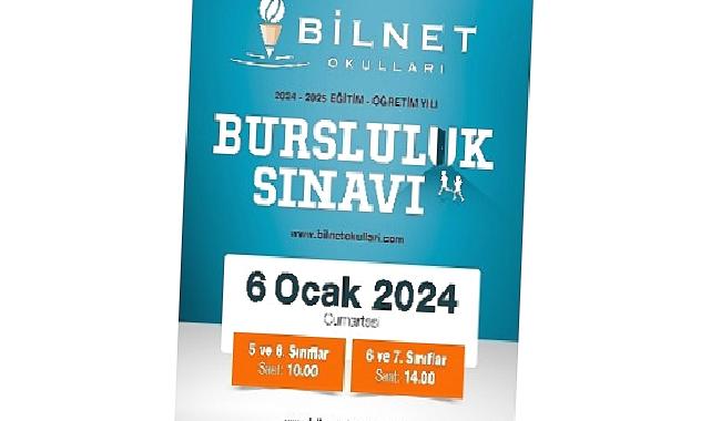 2024 – 2025 eğitim-öğretim dönemi “Bilnet Okulları Bursluluk Sınavı” başvuruları başladı. 