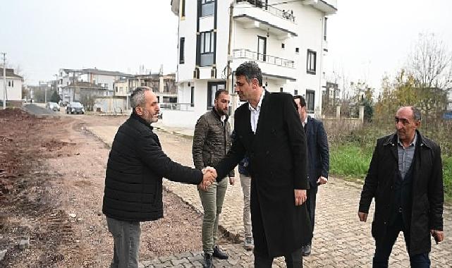 Başkan kocaman çalışmaları yerinde inceledi