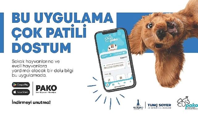 Büyükşehir’den can dostlar için “Pako” mobil uygulaması