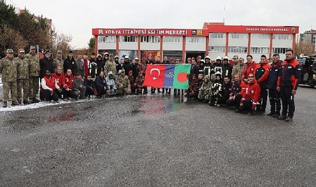 Konya Büyükşehir-Tika İş Birliğiyle Bangladeşli İtfaiyecilere Verilen Eğitim Programının İkinci Aşaması Tamamlandı