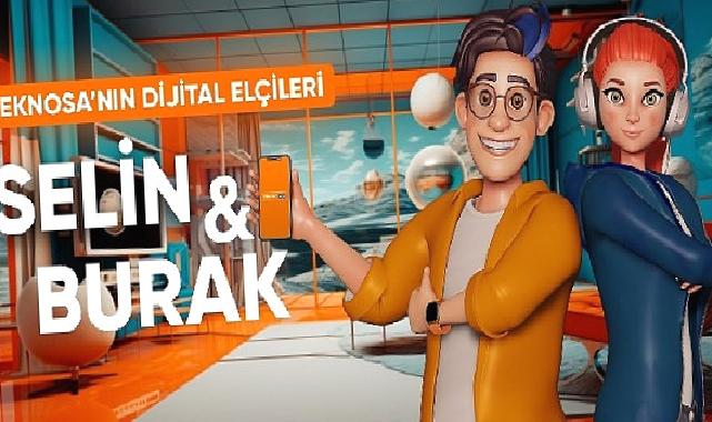 Teknosa’nın dijital elçileri Burak ve Selin  teknoloji tutkunlarının yanında 