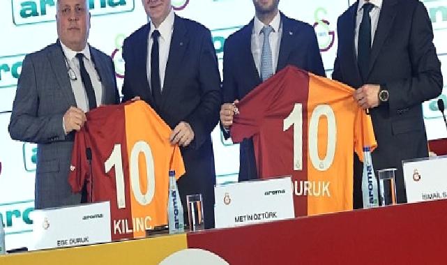 Aroma, Galatasaray ile resmi su sponsorluğu anlaşmasını yeniledi