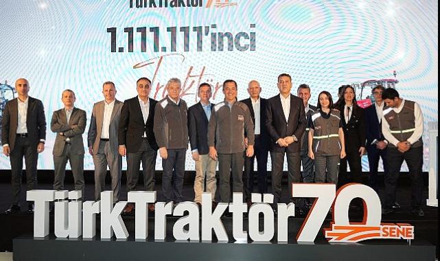 TürkTraktör 70. Yılında 1.111.111’inci Traktörünü Üretti