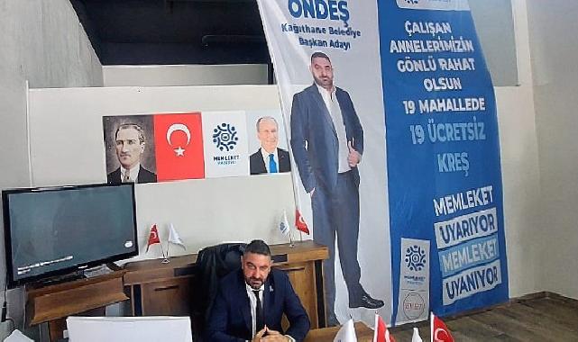 Memleket Partisi Belediye Başkan Adayı Öndeş: Kağıthane’de tek bir madde bağımlısı genç kalmayacak