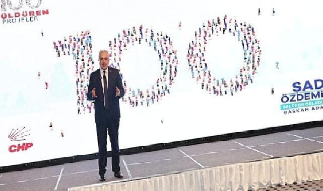 Şadi Özdemir “100 Güldüren Projelerini” açıkladı