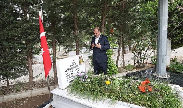 Menderes’te Şehitler Unutulmadı