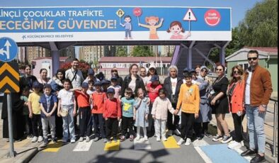 Küçükçekmece’deki Trafik Eğitim Parkı’nda Özel Çocuklara Özel Eğitim