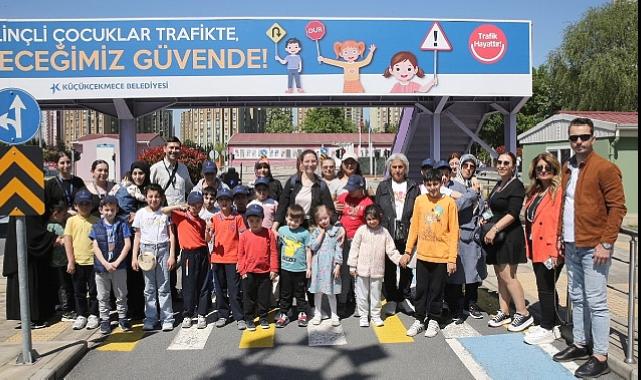 Küçükçekmece’deki Trafik Eğitim Parkı’nda Özel Çocuklara Özel Eğitim