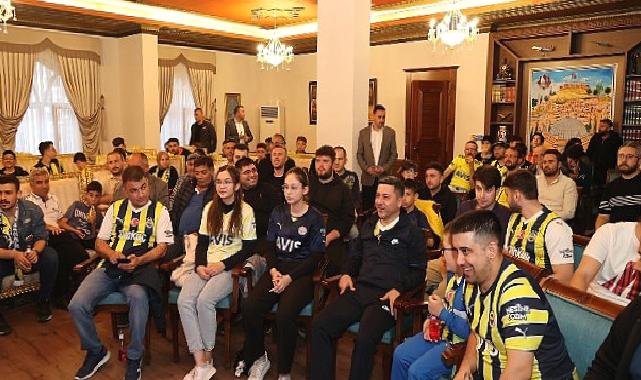 Nevşehir Belediye Başkanı Rasim Arı Fenerbahçe Beko’un, THY EuroLeague Final Four Maçını Gençlerle Birlikte izledi