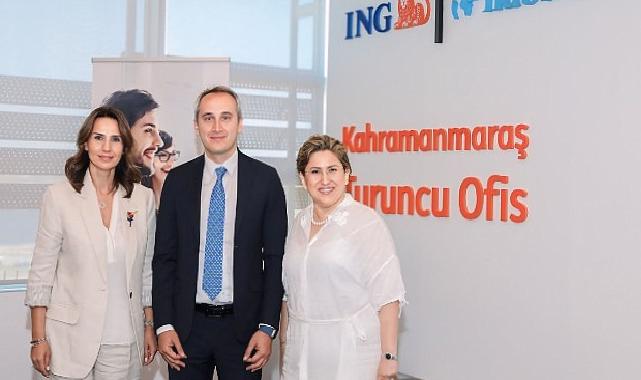 ING Türkiye, Habitat Derneği ve KAGİDER iş birliği ile Kahramanmaraş’ın yeniden kalkınmasına destek