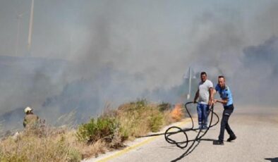 İzmir İtfaiyesi yangınlar için seferber oldu