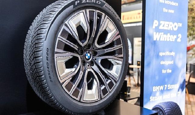 Pirelli BMW 7 Series için özel P Zero Winter 2’in yenilikçi bir versiyonunu tasarladı