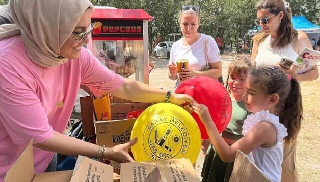 Büyükyoncalı’da Çibörek Şenliği coşkusu